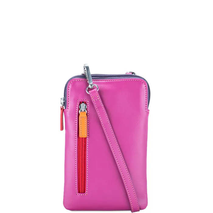 Mywalit Travel Organisers|Cell Phone Neck Pouch Sangria Multi