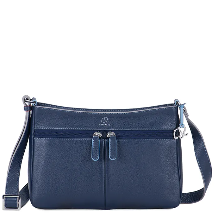 Women Mywalit Crossbody Bags|Women Bags|Cortona Zip Top Crossbody Royal