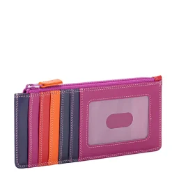 Women Mywalit Credit Card Holders|Women Wallets|Credit Card Bill Holder Sangria Multi