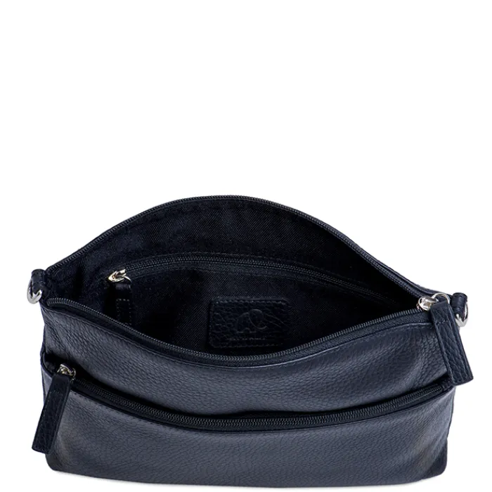 Women Mywalit Clutches & Hobo Slouch Bags|Crossbody Bags|Cremona Rounded Cross Body Black