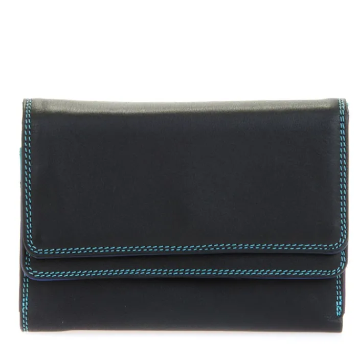 Women Mywalit Women Wallets|Double Flap Purse/Wallet Black Pace