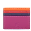 Women Mywalit Credit Card Holders|Women Wallets|Double Sided Credit Card Holder Sangria Multi