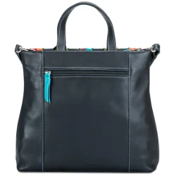 Women Mywalit Shoppers & Tote Bags|Multiways Bags|Laguna Large Leather and Suede Shopper Black