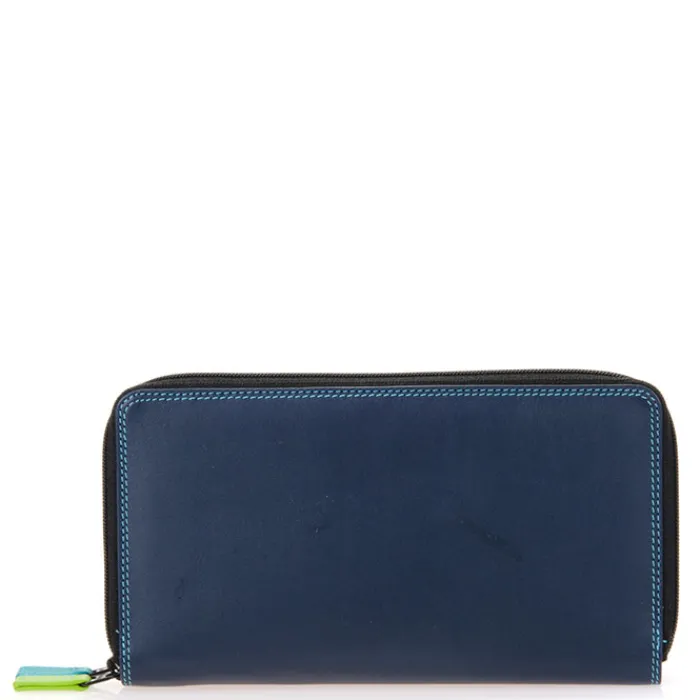 Women Mywalit Zip Around Wallets|Women Wallets|Large Double Zip Wallet Black Pace