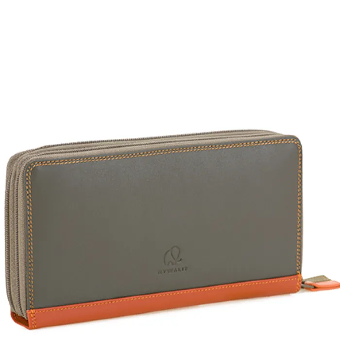 Women Mywalit Zip Around Wallets|Women Wallets|Large Double Zip Wallet Lucca