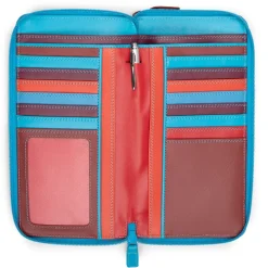 Women Mywalit Zip Around Wallets|Rfid Protected|Large Double Zip Wallet Pompeii