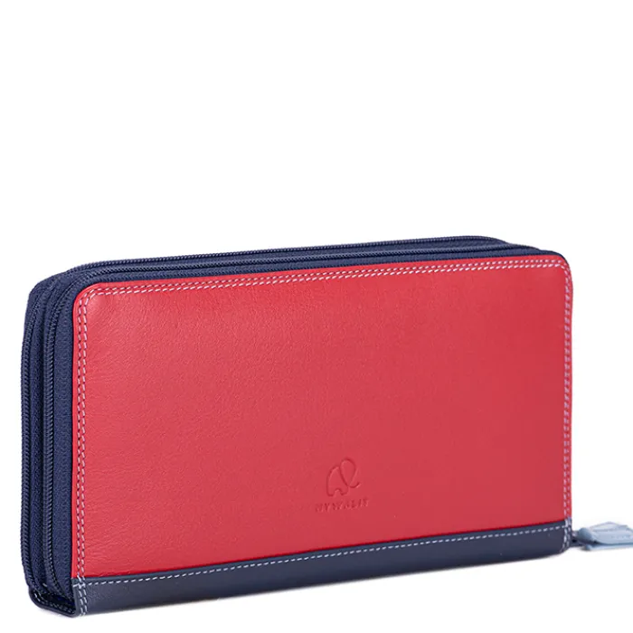 Women Mywalit Zip Around Wallets|Women Wallets|Large Double Zip Wallet Royal