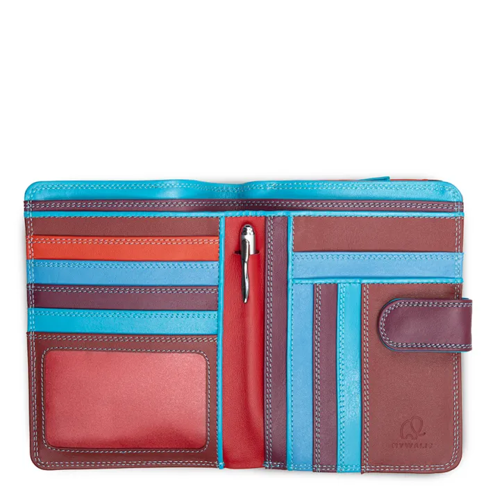 Women Mywalit Women Wallets|Rfid Protected|Large Snap Wallet Pompeii