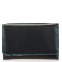 Women Mywalit Women Wallets|Large Tri-fold Wallet Black Pace