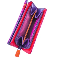 Women Mywalit Zip Around Wallets|Women Wallets|Medium Zip Wallet Sangria Multi