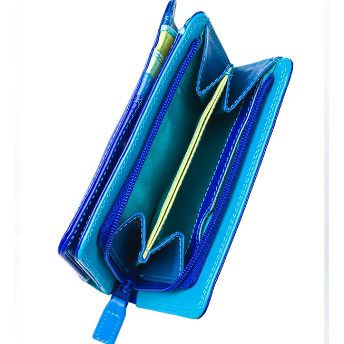 Women Mywalit Zip Around Wallets|Women Wallets|Medium Zip Wallet Seascape