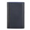 Mywalit Rfid Protected|Men Wallets|Men's Tri-fold Wallet with Zip Nappa Midnight