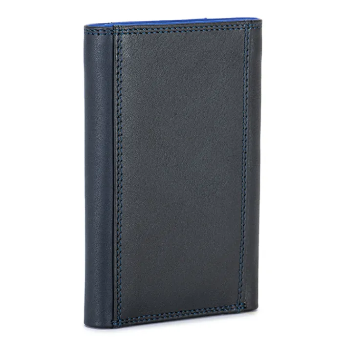 Mywalit Rfid Protected|Men Wallets|Men's Tri-fold Wallet with Zip Nappa Midnight