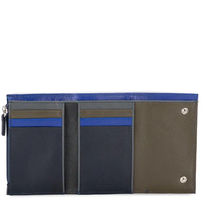 Mywalit Rfid Protected|Men Wallets|Men's Tri-fold Wallet with Zip Nappa Midnight