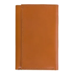Mywalit Rfid Protected|Men Wallets|Men's Tri-fold Wallet with Zip Tan-Olive