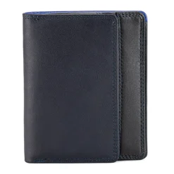 Mywalit Rfid Protected|Men's Wallet w/Coin Tray Nappa Midnight