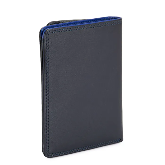 Mywalit Rfid Protected|Men's Wallet w/Coin Tray Nappa Midnight