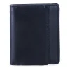 Mywalit Rfid Protected|Men Wallets|Men's Wallet w/Coin Tray Black-Blue