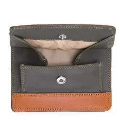 Mywalit Rfid Protected|Men Wallets|Men's Wallet w/Coin Tray Tan-Olive
