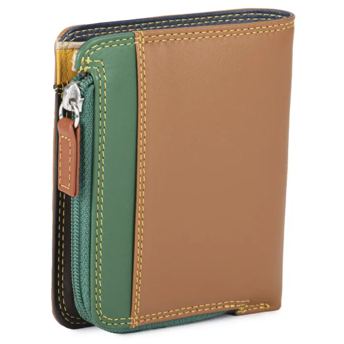 Women Mywalit Women Wallets|Mini BiFold Zip Wallet Bosco