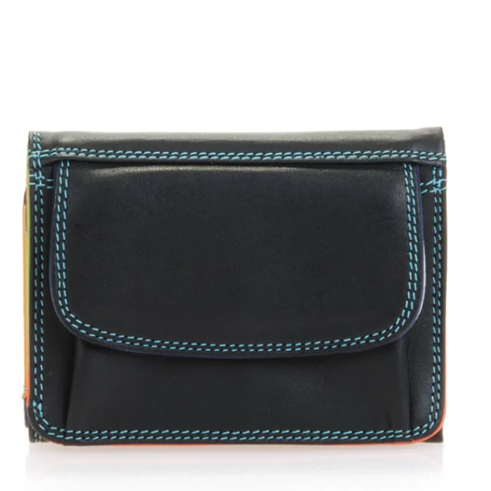 Women Mywalit Women Wallets|Mini Tri-fold Wallet Black Pace