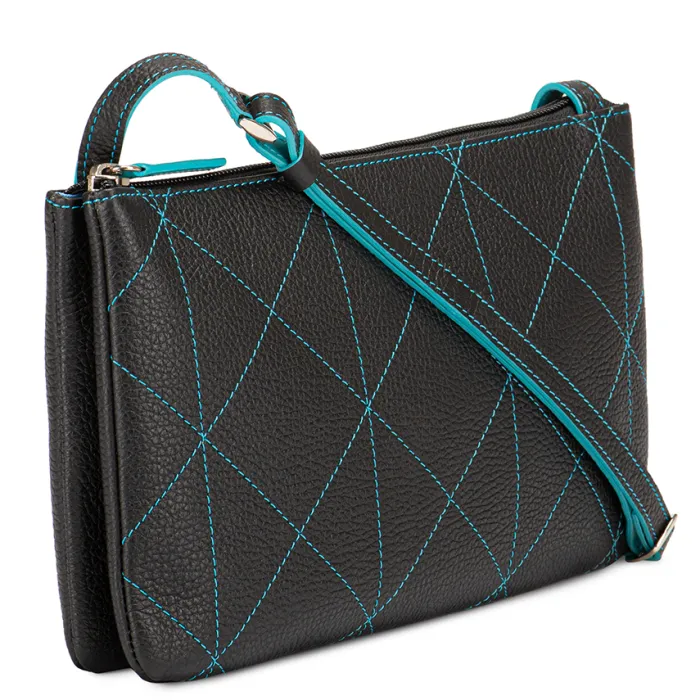 Women Mywalit Crossbody Bags|Women Bags|Pienza Medium Cross Body Bag Black