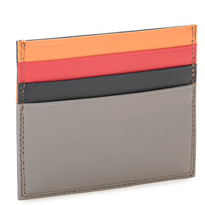 Women Mywalit Rfid Protected|Credit Card Holders|RFID Double Sided CC Holder Nappa Fumo