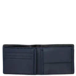 Mywalit Rfid Protected|Men Wallets|RFID Large Men's Wallet with Britelite Black-Blue
