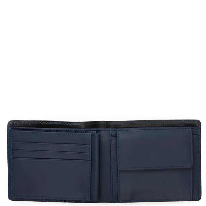 Mywalit Rfid Protected|Men Wallets|RFID Large Men's Wallet with Britelite Black-Blue