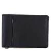 Mywalit Rfid Protected|Men Wallets|RFID Slim Money Clip Wallet Black-Blue