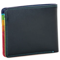 Mywalit Rfid Protected|Men Wallets|RFID Standard Men's Wallet with Coin Pocket Nappa Black Pace