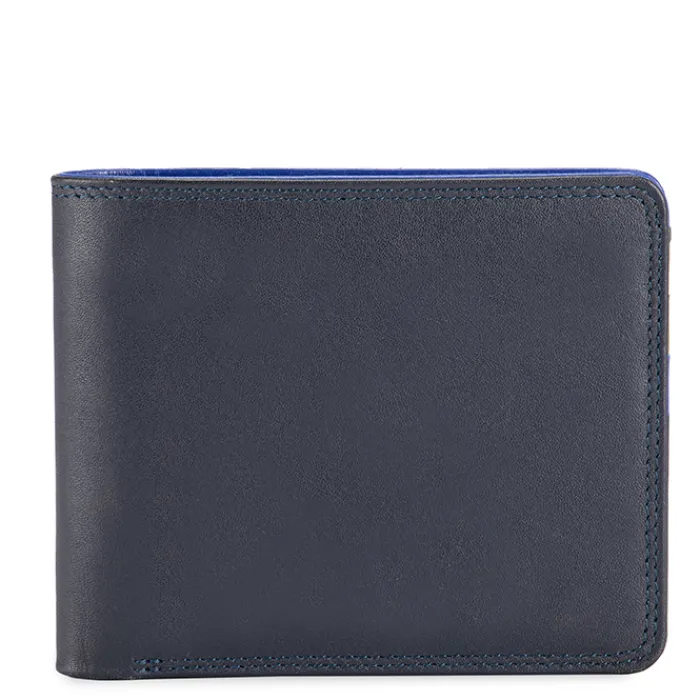 Mywalit Rfid Protected|Men Wallets|RFID Standard Men's Wallet with Coin Pocket Nappa Midnight