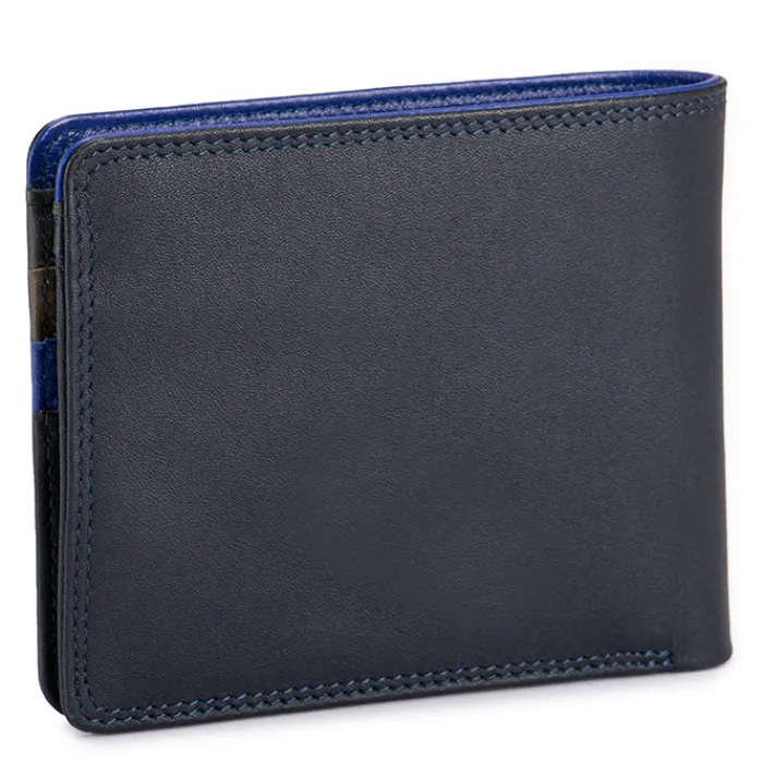 Mywalit Rfid Protected|Men Wallets|RFID Standard Men's Wallet with Coin Pocket Nappa Midnight