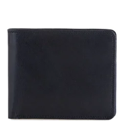 Mywalit Rfid Protected|Men Wallets|RFID Standard Men's Wallet with Coin Pocket Black-Blue