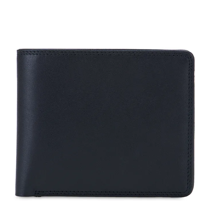Mywalit Rfid Protected|Men Wallets|RFID Standard Men's Wallet with Coin Pocket Nappa Black