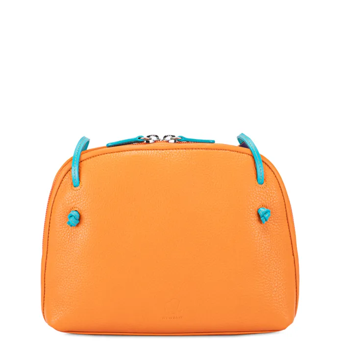 Women Mywalit Crossbody Bags|Women Bags|Rio Small Zip Top Orange Copacabana