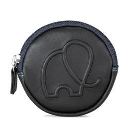 Women Mywalit Coin Purses|Women Wallets|Round Coin Purse Black Pace