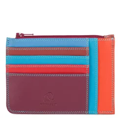 Women Mywalit Credit Card Holders|Women Wallets|Slim Credit Card Holder with Coin Purse Pompeii