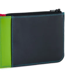 Women Mywalit Credit Card Holders|Men Wallets|Slim Credit Card Holder with Coin Purse Black Pace