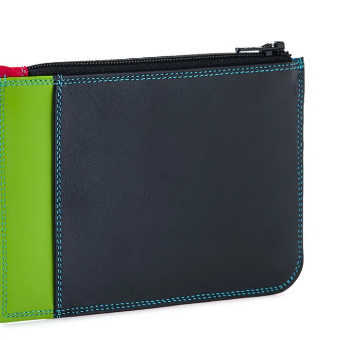 Women Mywalit Credit Card Holders|Men Wallets|Slim Credit Card Holder with Coin Purse Black Pace