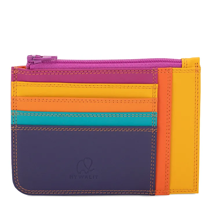 Women Mywalit Credit Card Holders|Women Wallets|Slim Credit Card Holder with Coin Purse Copacabana