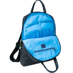Women Mywalit Backpacks|Business Bags|Slim Leather Backpack Black Pace