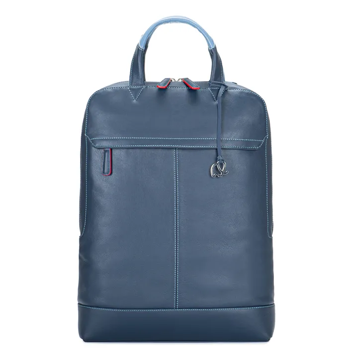 Women Mywalit Backpacks|Business Bags|Slim Leather Backpack Royal