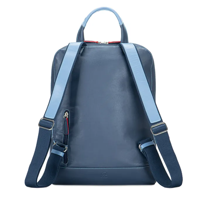 Women Mywalit Backpacks|Business Bags|Slim Leather Backpack Royal