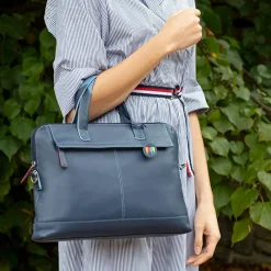 Women Mywalit Business Bags|Men Bags|Slim Office Workbag Black Pace