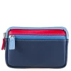 Women Mywalit Pouches|Coin Purses|Small Leather Double Zip Purse Royal