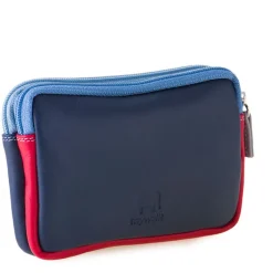 Women Mywalit Pouches|Coin Purses|Small Leather Double Zip Purse Royal