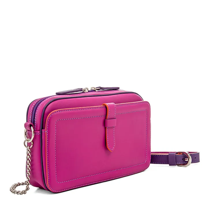 Women Mywalit Crossbody Bags|Women Bags|Small Leather Shoulder Bag Sangria Multi