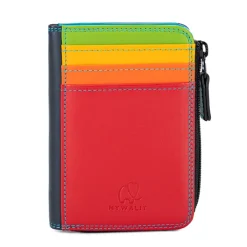 Women Mywalit Zip Around Wallets|Men Wallets|Small Zip Purse Black Pace