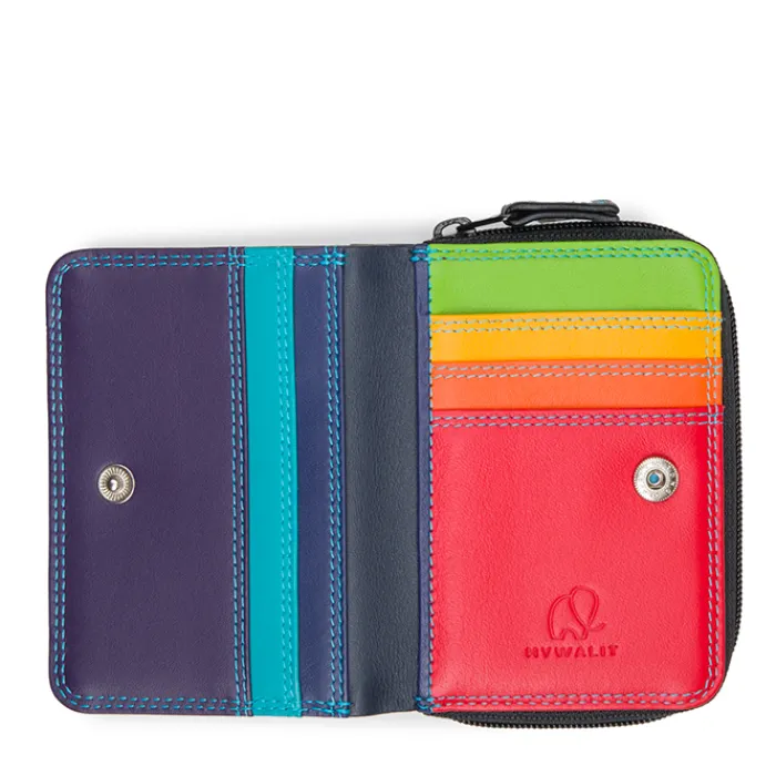 Women Mywalit Zip Around Wallets|Women Wallets|Small Zip Wallet Black Pace